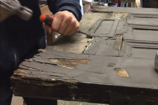 North Fort Myers-wooden-door-repair